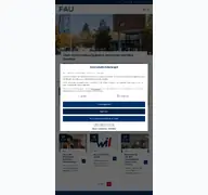 Kleine Seitenvorschau von wi1.rw.fau.de