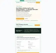 Kleine Seitenvorschau von widerruf-einfach.de