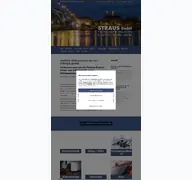 Kleine Seitenvorschau von straus-online.de