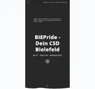 Kleine Seitenvorschau von csd-bielefeld.de
