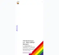 Kleine Seitenvorschau von csd-deutschland.de