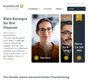 Kleine Seitenvorschau von identity.plansecur.de