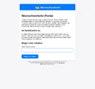 Kleine Seitenvorschau von wunschverkehr.de