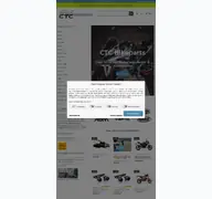 Kleine Seitenvorschau von ctc-bikeparts.de