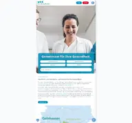 Kleine Seitenvorschau von mkkliniken.de