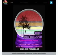 Kleine Seitenvorschau von insel-der-freuden.de