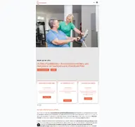 Kleine Seitenvorschau von ctt-reha.de