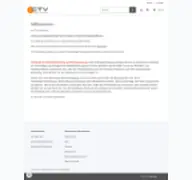 Kleine Seitenvorschau von ctv-shop.de