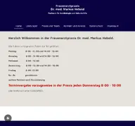Kleine Seitenvorschau von gyn-cottbus.de