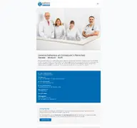 Kleine Seitenvorschau von praxiszentralpunkt.de
