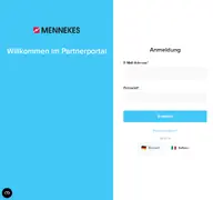 Kleine Seitenvorschau von partnerportal.mennekes.de