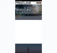 Kleine Seitenvorschau von primelane.de