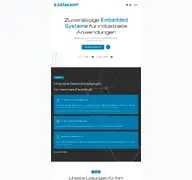 Kleine Seitenvorschau von datakamp.de