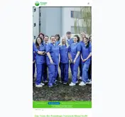 Kleine Seitenvorschau von radiologie-hmw.de