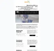 Kleine Seitenvorschau von mmd-labor.de