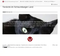 Kleine Seitenvorschau von tieraerzte-schaumburg.de