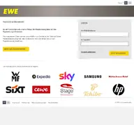 Kleine Seitenvorschau von ewe.mitarbeiterangebote.de