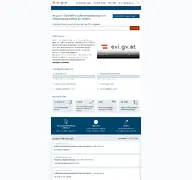 Kleine Seitenvorschau von evi.gv.at