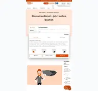 Kleine Seitenvorschau von curanto.de