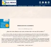 Kleine Seitenvorschau von tourismus.zella-mehlis.de