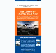 Kleine Seitenvorschau von naturgewalten-sylt.de