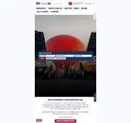 Kleine Seitenvorschau von mnf.de