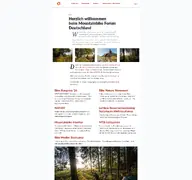 Kleine Seitenvorschau von mountainbike-tourismusforum.de