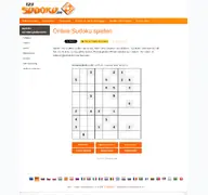 Kleine Seitenvorschau von 123sudoku.de