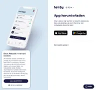 Kleine Seitenvorschau von customer.hemby.de