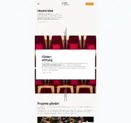 Kleine Seitenvorschau von gewandhaus-stiftung.de