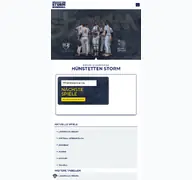 Kleine Seitenvorschau von stormbaseball.de