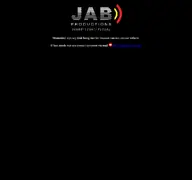 Kleine Seitenvorschau von jabproductions.be