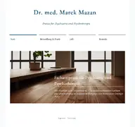 Kleine Seitenvorschau von praxis-mazan.de