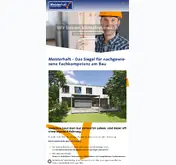 Kleine Seitenvorschau von meisterhaftbauen-bw.de