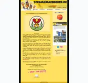 Kleine Seitenvorschau von strahlemaennchen.de