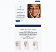Kleine Seitenvorschau von cutamis.de