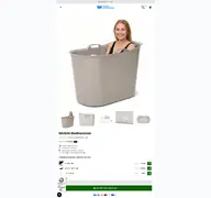 Kleine Seitenvorschau von mobilebadewanne.de