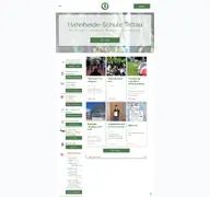 Kleine Seitenvorschau von hahnheide-schule.de