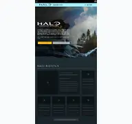 Kleine Seitenvorschau von halowaypoint.com