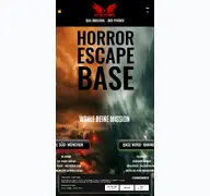 Kleine Seitenvorschau von horror-escape-base.de