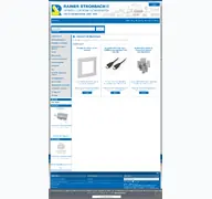 Kleine Seitenvorschau von strohbach-shop.de
