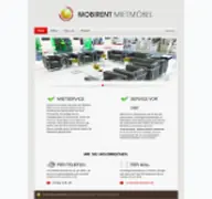Kleine Seitenvorschau von mobirent.de