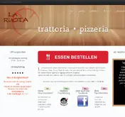Kleine Seitenvorschau von trattoria-la-ruota.de