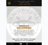 Kleine Seitenvorschau von kanu-am-ried.de