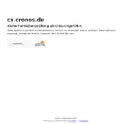 Kleine Seitenvorschau von cx.cronos.de