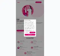 Kleine Seitenvorschau von pink-brustkrebs.de