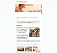Kleine Seitenvorschau von massage-muenchen.de