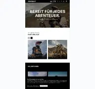 Kleine Seitenvorschau von modeka.de
