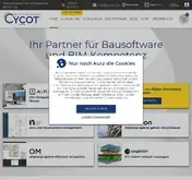 Kleine Seitenvorschau von cycot.de
