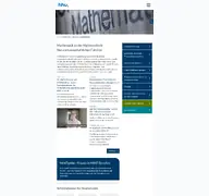 Kleine Seitenvorschau von math.uni-duesseldorf.de